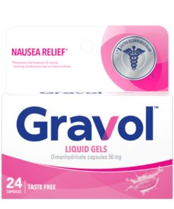 Gravol Taste Free Liquid Gel Capsules