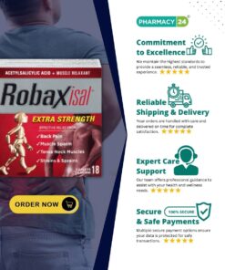 Robaxisal Extra Strength Muscle Relaxant - Fast delivery