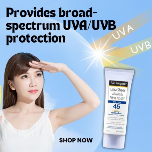 Shop Today NEUTROGENA®Ultra Sheer Face Sunscreen SPF 45