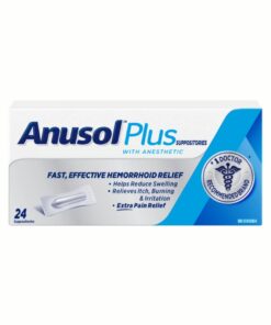 Anusol Plus Hemorrhoidal Suppositories 24