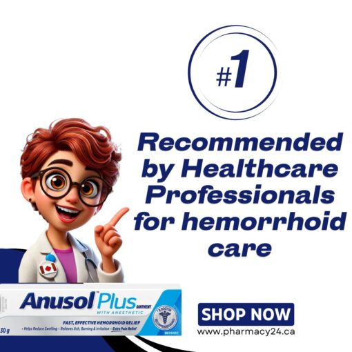 Grab Now ANUSOL PLUS OINTMENT Best Hemorrhoid Cream