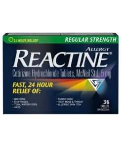 REACTINE Regular Strength Allergy