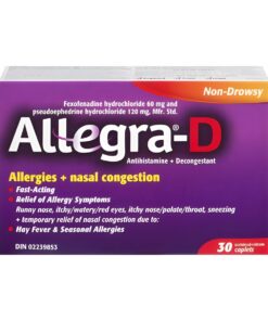 allegra-d allergy and congestion relief