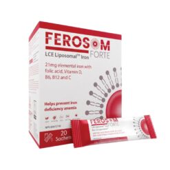 Buy Ferosom Forte LCE Liposomal Iron Supplement 20 Powder Sachets