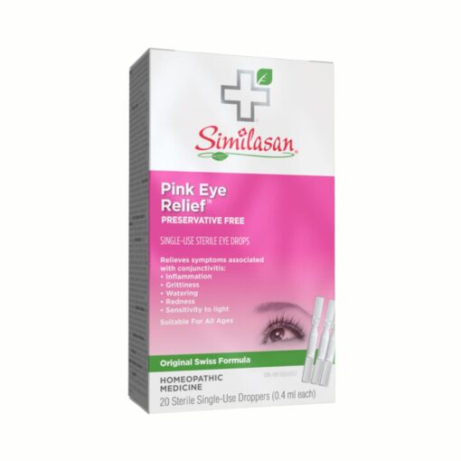 Similasan Pink eye relief single-use sterile eye drops