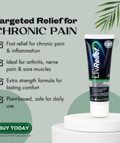 Try Today LivRelief Extra Strength Chronic Angry Pain Relief Cream