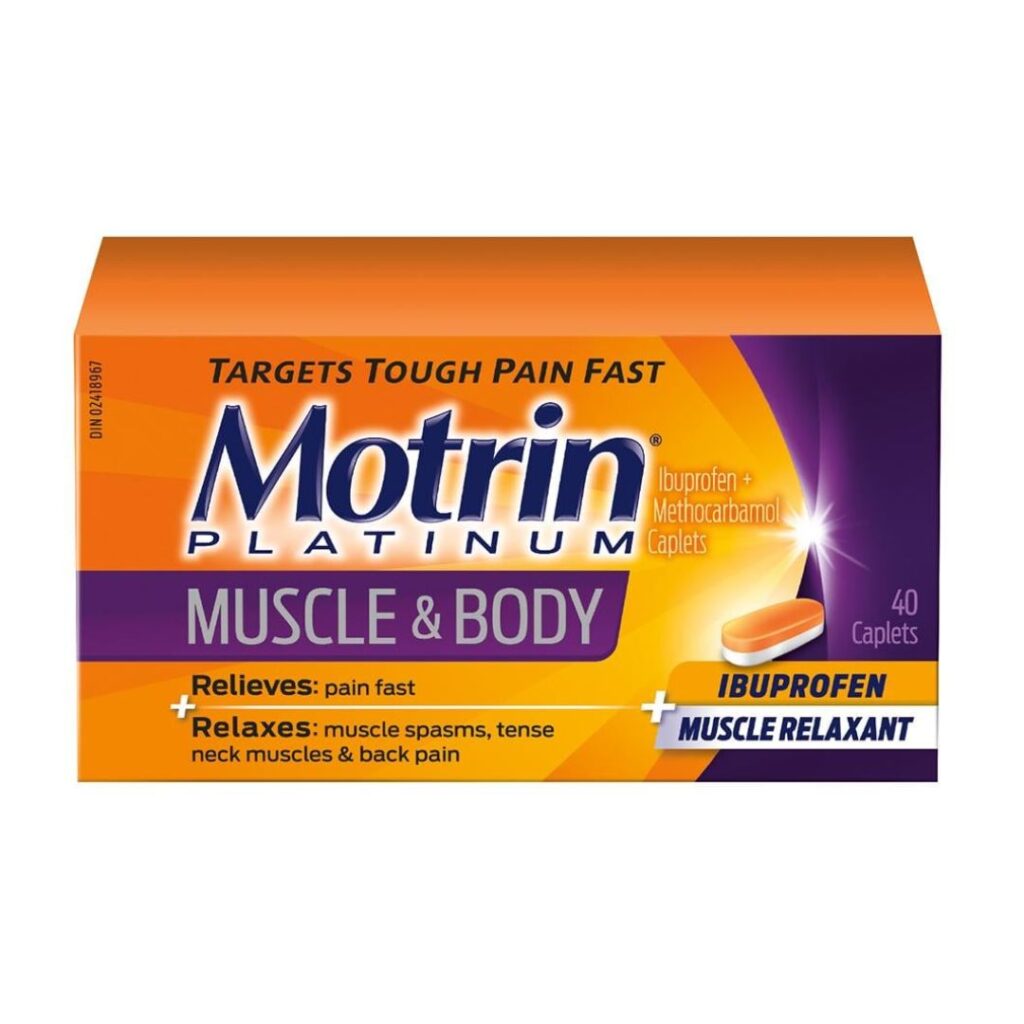 Buy Motrin Platinum Muscle & Body Caplets – Fast Relief | Pharmacy24