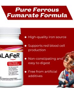 Buy Now Palafer® Ferrous Fumarate 300 mg Capsules (NPN 01923420)