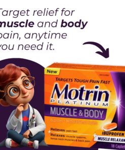 Get Now Motrin Platinum Muscle & Body Pain Relief