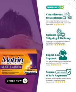 Motrin Platinum Muscle & Body Pain Relief - Fast delivery