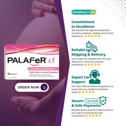 Palafer CF – Prenatal Supplement - Fast delivery