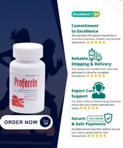 Proferrin Heme Iron Polypeptide Iron Supplement - Fast Delivery