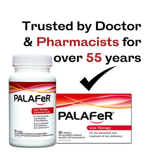 Trusted Palafer Iron Therapy Ferrous Fumarate 300 mg