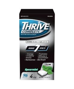 Thrive Complete 4mg Extra Strength 96 Spearmint Flavor