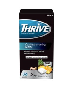 Thrive Fruit Gum 2mg Regular Strength 36